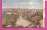 STRATFORD ON AVON   -   * THE AVON FROM THE MEMORIAL THEATRE TOWER *   -   Editeur : R. TUCK   N° Série 774 - Stratford Upon Avon