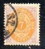 ANTILLES DANOISES 1873 (ob)  Y&T N° 9 - P14x13,5 - Très Léger Amainci - Papier Mince - Deens West-Indië