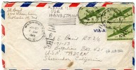 United States- US Navy Air Post Cover- Posted From Washington [23.6.1945] To 4th Battalion Bks. "USN TADCEN"/ California - 2c. 1941-1960 Storia Postale