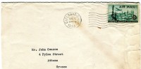 United States- Air Mail Cover- Posted From Carlsbad-California [canc.10.8.1953, Arr.14.8.1953] To Athens-Greece - 2c. 1941-1960 Storia Postale