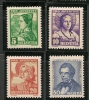SWITZERLAND - 1935  PRO JUVENTUDE   - Yvert # 282/285 - MINT LH - Unused Stamps