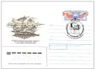 Polar WW2 50th Anniv North Way DERVISH 1991 USSR Postmark + Postal Statsionary Cover With Special Stamp USA-CANADA- US - Expéditions Arctiques