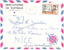 AOF Lettre Du Sénégal Du 26-9-54 Vers Nice (Biscuiterie De Rufisque) - Brieven En Documenten
