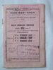 Chemin De Fer Du Nord 31 Janvier 1936. Paris Billets. Billet Circulaire Ordinaire. Trajet Feignies-Paris-Dijon-Mars Eill - Europe