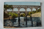 30 / Gard - Remoulins - Le Pont Du Gard - Aqueduc Romain Construit Avant L'ère Romaine Sur L'ordre D'Agrippa - Remoulins