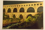 30 / Gard - Remoulins - Le Pont Du Gard - Vue De Nuit - Agrippa Gendre De L´empereur Auguste Fut Chargé De La Direction - Remoulins