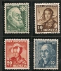 SWITZERLAND - 1942  PRO JUVENTUDE   - Yvert # 380/3 - MINT LH - Neufs