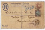 ENG80 - U.K. ,  Registered From 16/jy/1903 To Costantinople - Brieven En Documenten