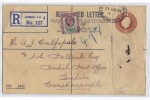 ENG79 - U.K. , REGISTERED Da Londra Per Costantinople . Poco Fresco - Storia Postale