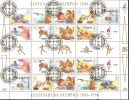 Mongolia 1996 Mi# 2633-2641 Used - Combined Sheet - Summer Olympic Games, Atlanta / Olymphilex ’96 - Ete 1996: Atlanta