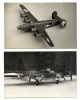 LOT 10 ANCIENNES PHOTOS De COLECTION MAQUETTES D' AVIONS Disparues 2° GUERRE MONDIALE / Noir Et Blanc SPLENDIDES - Luchtvaart