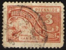 GERMANY 1889 - PRIVATE POST STAMP Of HAMBURG - Privatpost