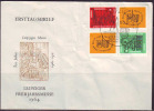 DDR  -  LEIPZIGER  MESSE - FDC  - 1964 - Cartas & Documentos