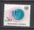 H0444 - UNO ONU GENEVE N°3 ** - Nuevos