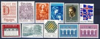 ##A480. Iceland 1984. 11 Different. MNH(**) - Nuovi