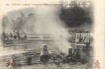 COCHINCHINE TONKIN CHO BO PIROGUIERS FAISANT CUIRE LEUR REPAS DANS LES MARMITES EN BOIS EDIT DIEULEFILS N° 621 - Vietnam