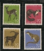 SWITZERLAND - 1967  PRO JUVENTUDE - FAUNA -  Yvert # 799/802 - MINT NH - Unused Stamps