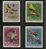 SWITZERLAND - 1969  PRO JUVENTUDE - FAUNA - BIRDS   Yvert # 846/9 - MINT NH - Ungebraucht