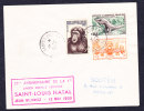 AOF Enveloppe 25eme Anniv. De La 1er Liaison Saint Louis Natal Jean Mermoz 1930 - Covers & Documents