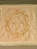 Broderie Napperon Dentelle Crochet Gallon Cadre Ancien Style Louis XVI ? Fleurs - Pizzi, Merletti E Tessuti