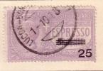 Regno D'Italia - 1921 Espresso Sass. E3 - Correo Urgente