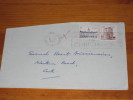 Cover Ireland Irland Dublin Slogan 1984 Post Early For Christmas - Brieven En Documenten