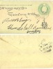 Lion, Elephant, Horse, Wild Animal, Br India Postal Stationery, Princely State Patiala Overprint, Used, India,  Inde, In - Briefe