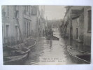 78-LETH- CRUE DE LA SEINE 1910 - SAINT MAMMES - GRANDE RUE - Saint Mammes