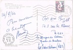 Postal ARLES (Bouches Du Rhone) 1964. Vista MONTMAJOUR. Reexpedité - Lettres & Documents