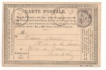 Lettre - SARTHE - VIBRAYE Càd T.16/N°66  - 1876 - RRR - 1876-1878 Sage (Type I)