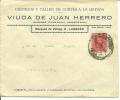 CARTA COMERCIAL  1922 LOGROÑO - Lettres & Documents