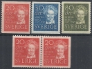 1949 SVEZIA AUGUST STRINDBERG MNH ** - SV016 - Ongebruikt