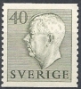 1954 SVEZIA EFFIGIE DI RE GUSTAVO VI ADOLFO 40 ORE MNH ** - SV019 - Ungebraucht