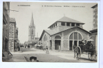 50-Brehal-L´Eglise Et La Halle - Brehal