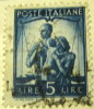 Italy 1945 Work Justice And Family 5l - Used - Oblitérés