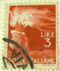 Italy 1945 Flaming Torch 3l - Used - Oblitérés