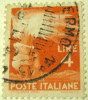 Italy 1945 Flaming Torch 4l - Used - Oblitérés