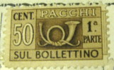 Italy 1946 Parcel Post 50c - Mint - Postal Parcels