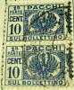 Italy 1927 Parcel Postage 10c Pair - Used - Postal Parcels