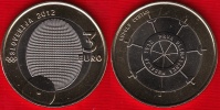 Slovenia 3 Euro 2012 "First Olympic Medal" BiMetallic UNC - Eslovenia