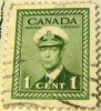 Canada 1942 War Efforts King George VI 1c - Used - Used Stamps