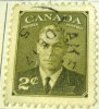 Canada 1949 King George VI 2c - Used - Oblitérés