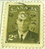 Canada 1949 King George VI 2c - Used - Gebruikt