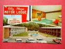 Ritz Plaza Motor Lodge--2 1/2  Miles East Of  Terre Haute In  Early Chrome   = = =  ====   --ref 595 - Autres & Non Classés