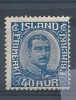 Islande 1922 N° 109  Neuf * MH Cote 70 Euros - Ungebraucht