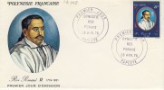 FDC  POLYNÉSIE  TAHITI  1976  - DYNASTIE DES ROIS POMARE # POMARE II # - FDC