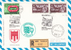 Autriche - Montgolfières - Vol Par Ballon - Lettre Recommandée De 1974 - UPU - Chevaux - Balloon Covers