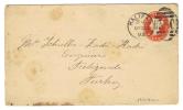 ENG89 - U.K. , Vittoria Intero Per Trebisonde (Turkey) Da Halifax 29 De 1893 - Storia Postale