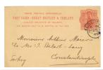 ENG109 - U.K. , Vittoria Intero  Per Costantinople (Turkey) Da London 27 No 1896 - Cartas & Documentos