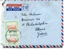 Sudan- Air Mail Cover Posted From Khartoum [canc.3.12.1957, Arr.4.12.1957 XX Type Pmk] To Nea Philadelphia-Athens Greece - Sudan (1954-...)